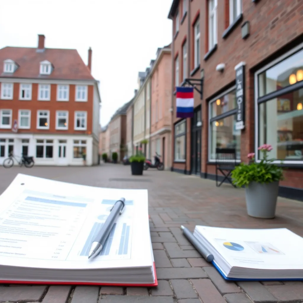 Nederlandse ondernemer die cashflow planning doet met belastingkalender