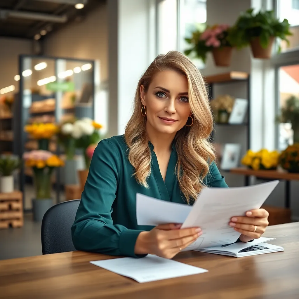 Portret van Laura Jansen, Eigenaar van Bloemen & Zo