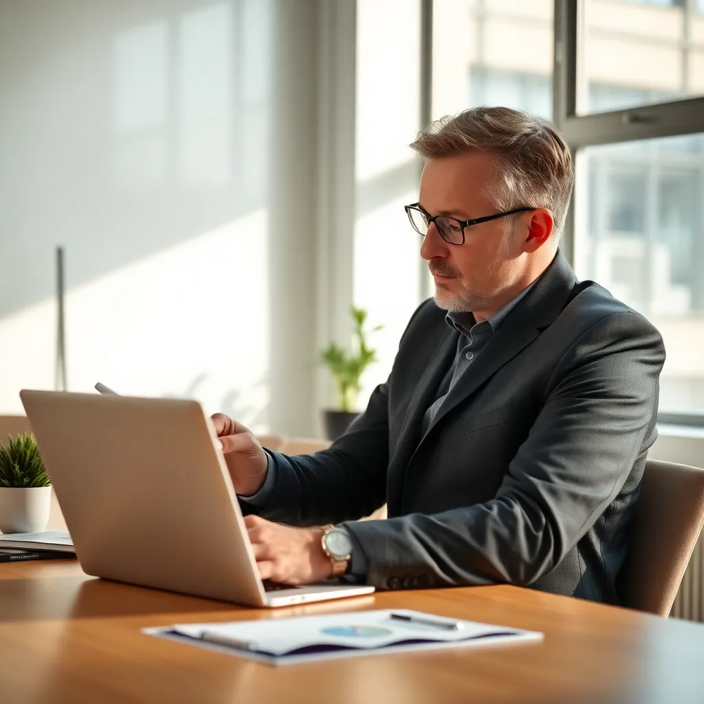 Ondernemers bespreken financiële strategie in kantoor