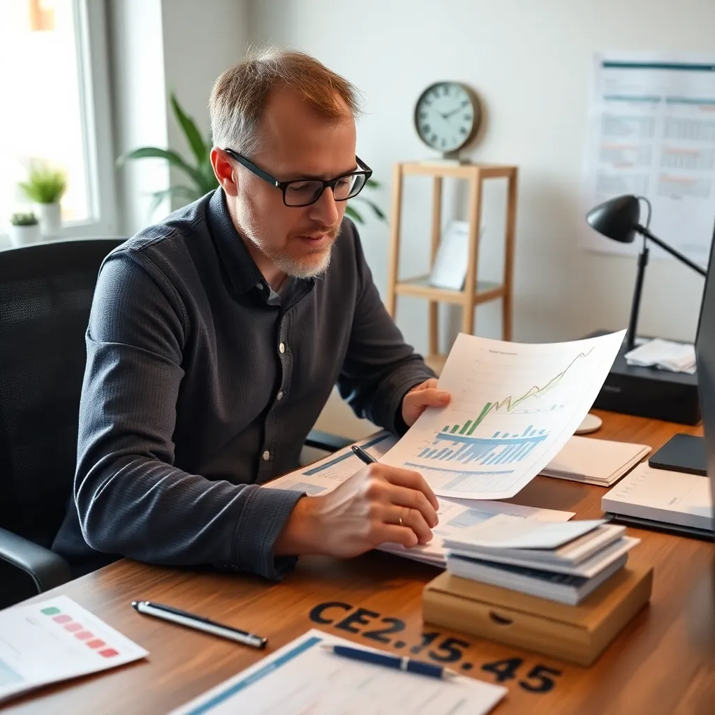 Nederlandse ondernemer werkt aan online business op laptop